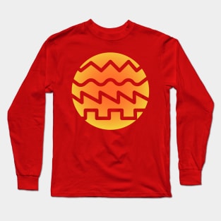 Synthesizer Waveform Long Sleeve T-Shirt